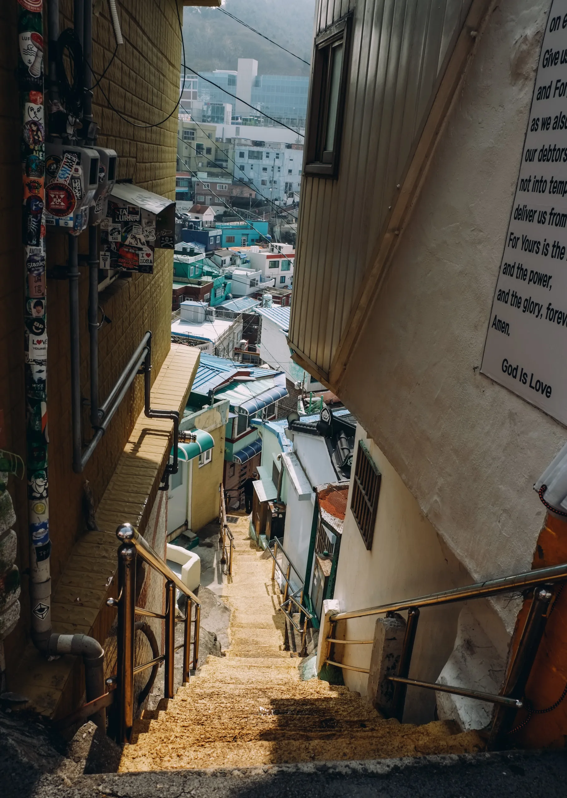 Gamcheon Culture Village stairs