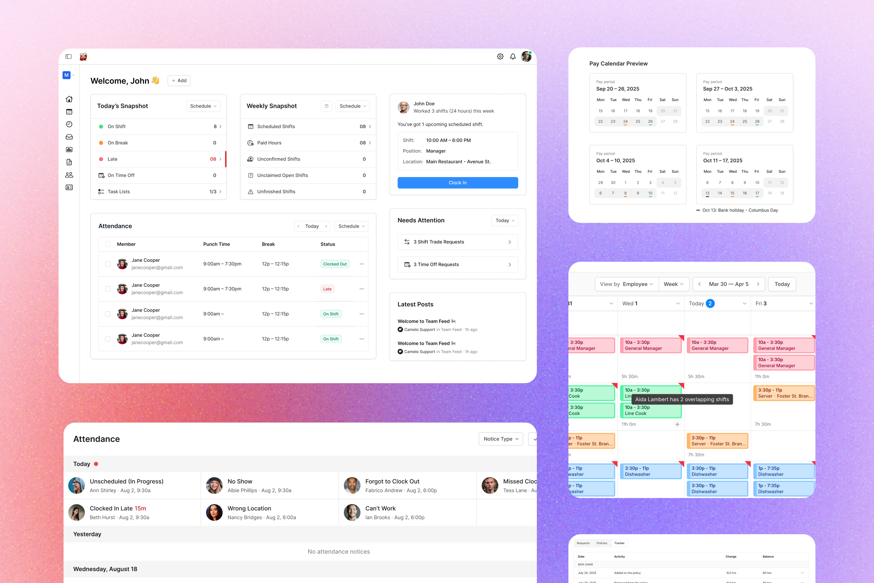 Camelo mockup