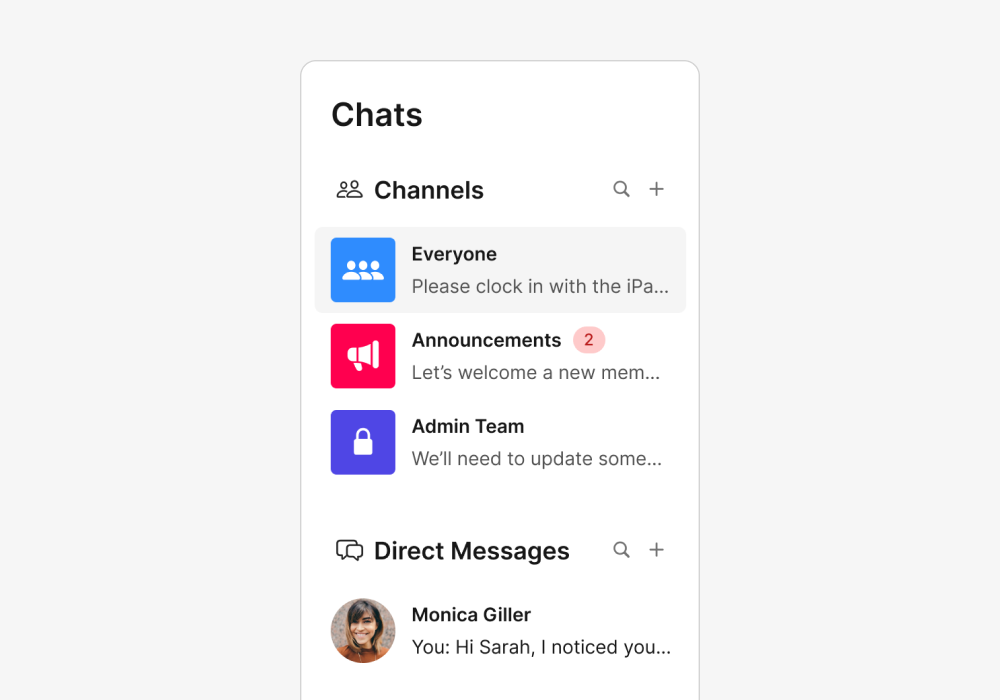 Emoji reactions on hover