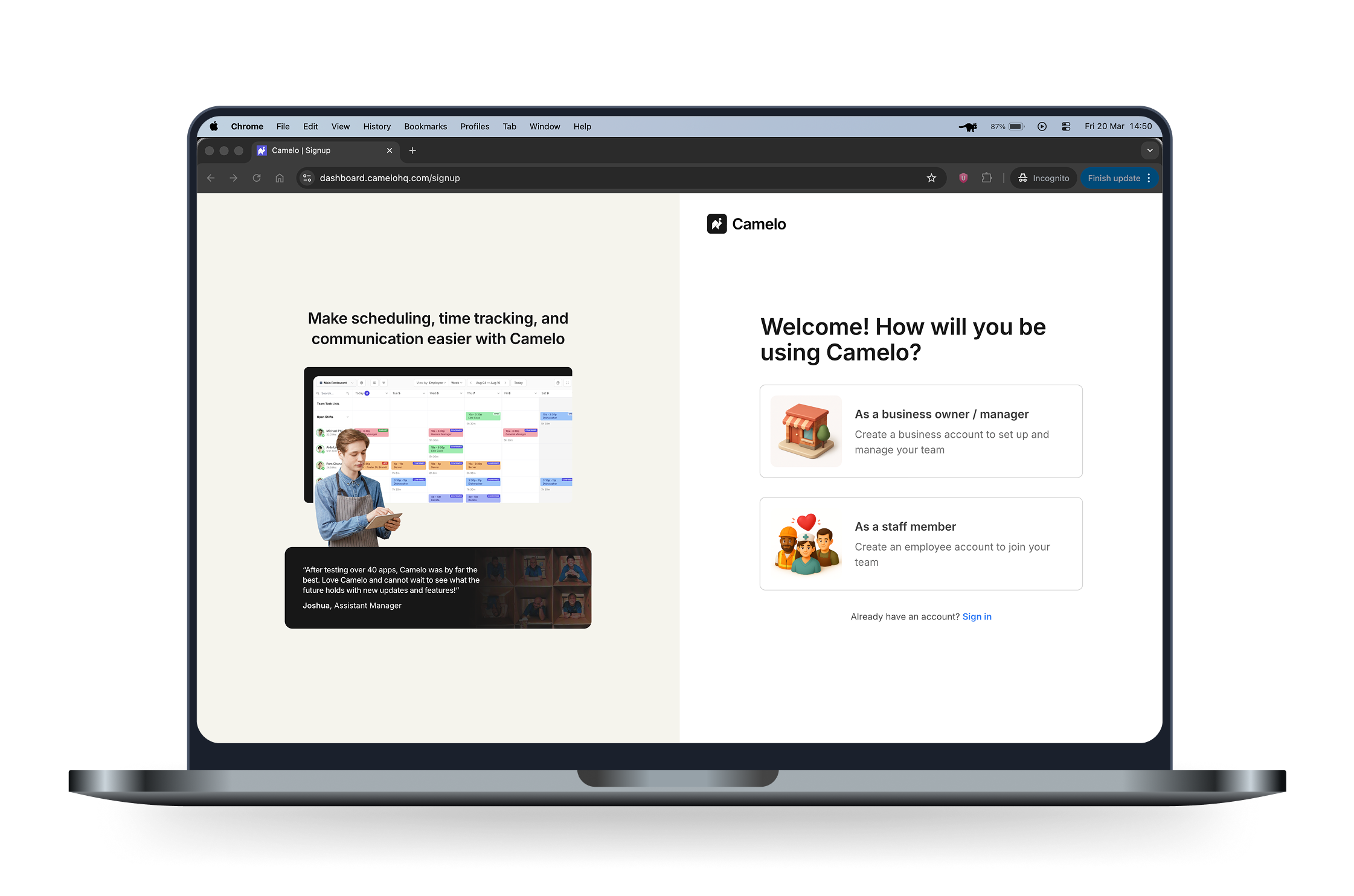 A Signup Flow That More Users Actually Complete